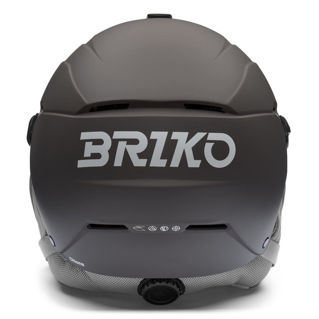 Casque de ski gris et blanc pour femme, avec ventilation et propriétés antibactériennes main