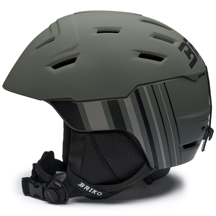 Casque de ski unisexe gris et noir avec système de ventilation 2