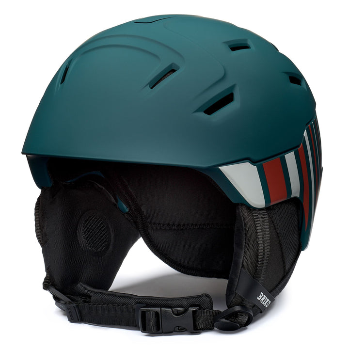 SAWYER X - Helmets - Helmet - Unisex - Matt Petrol Green-Iron Gray-Light Brown 1