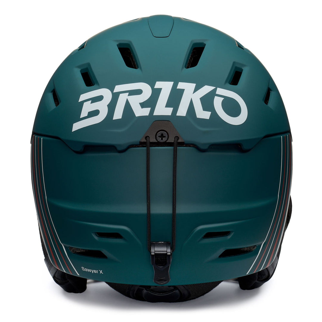 SAWYER X - Helmets - Helmet - Unisex - Matt Petrol Green-Iron Gray-Light Brown main