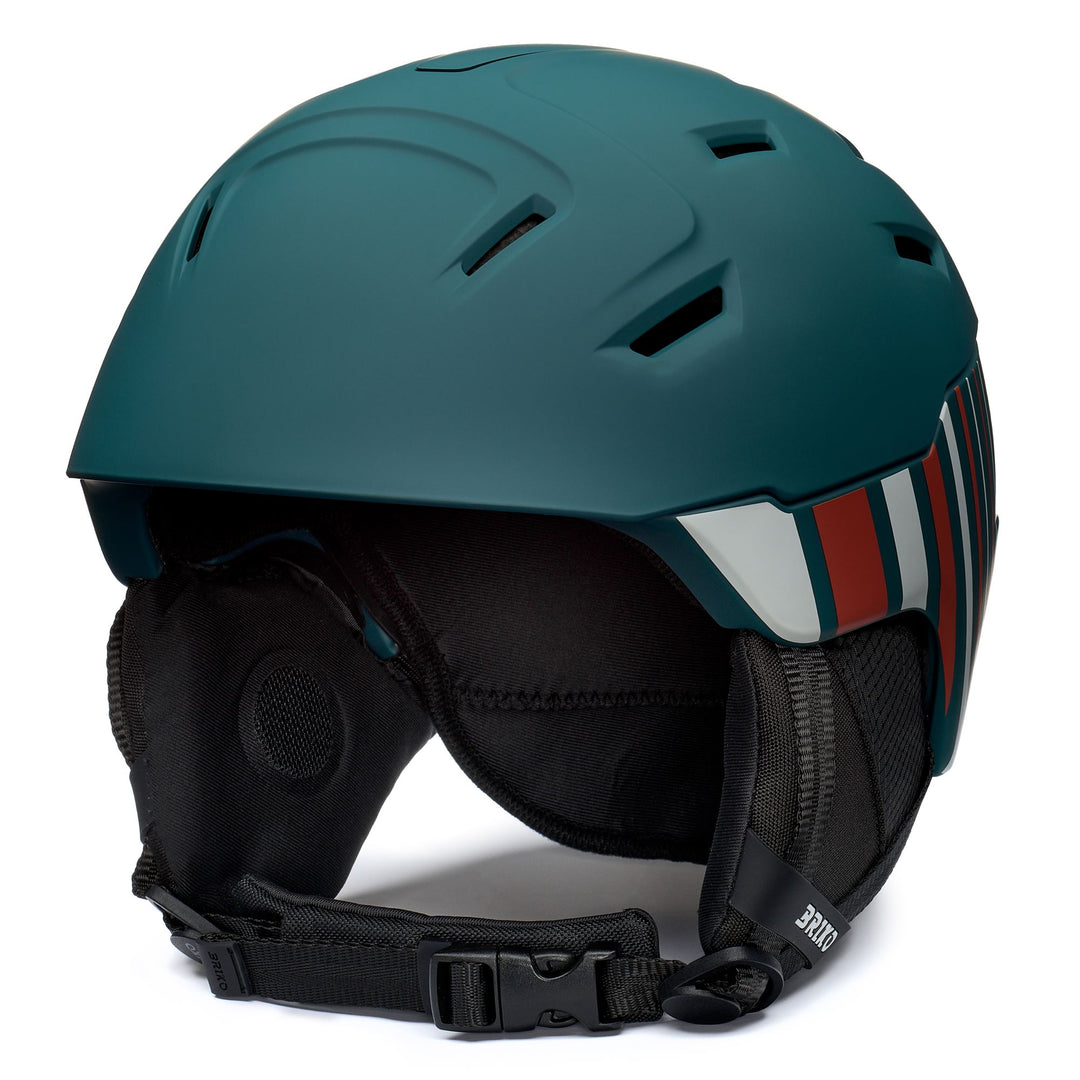 SAWYER X - Helmets - Helmet - Unisex - Matt Petrol Green-Iron Gray-Light Brown 01