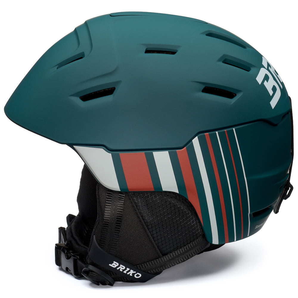 SAWYER X - Helmets - Helmet - Unisex - Matt Petrol Green-Iron Gray-Light Brown 02