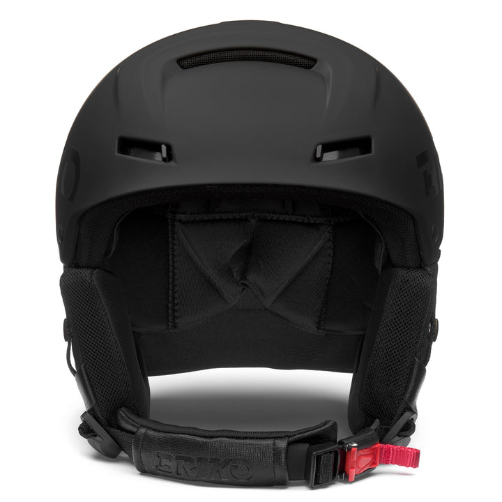 Casco da sci unisex nero con ventilazione e imbottitura rimovibile 3