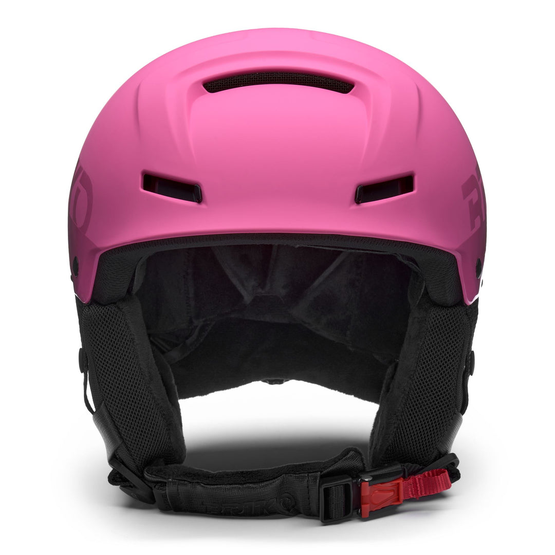 Woman Red Ski Helmet with Excellent Thermal Regulation main