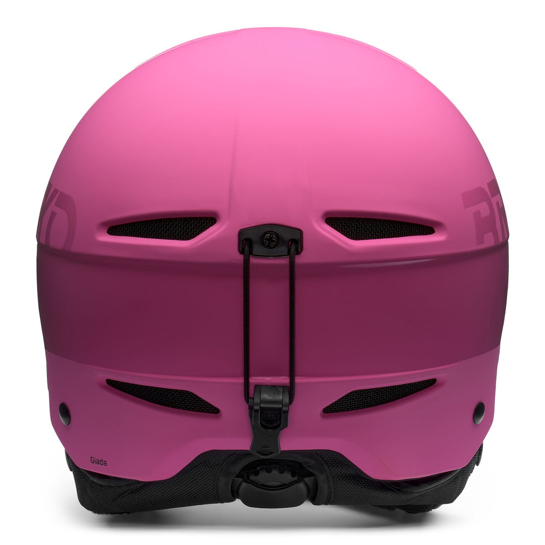 Woman Red Ski Helmet with Excellent Thermal Regulation main