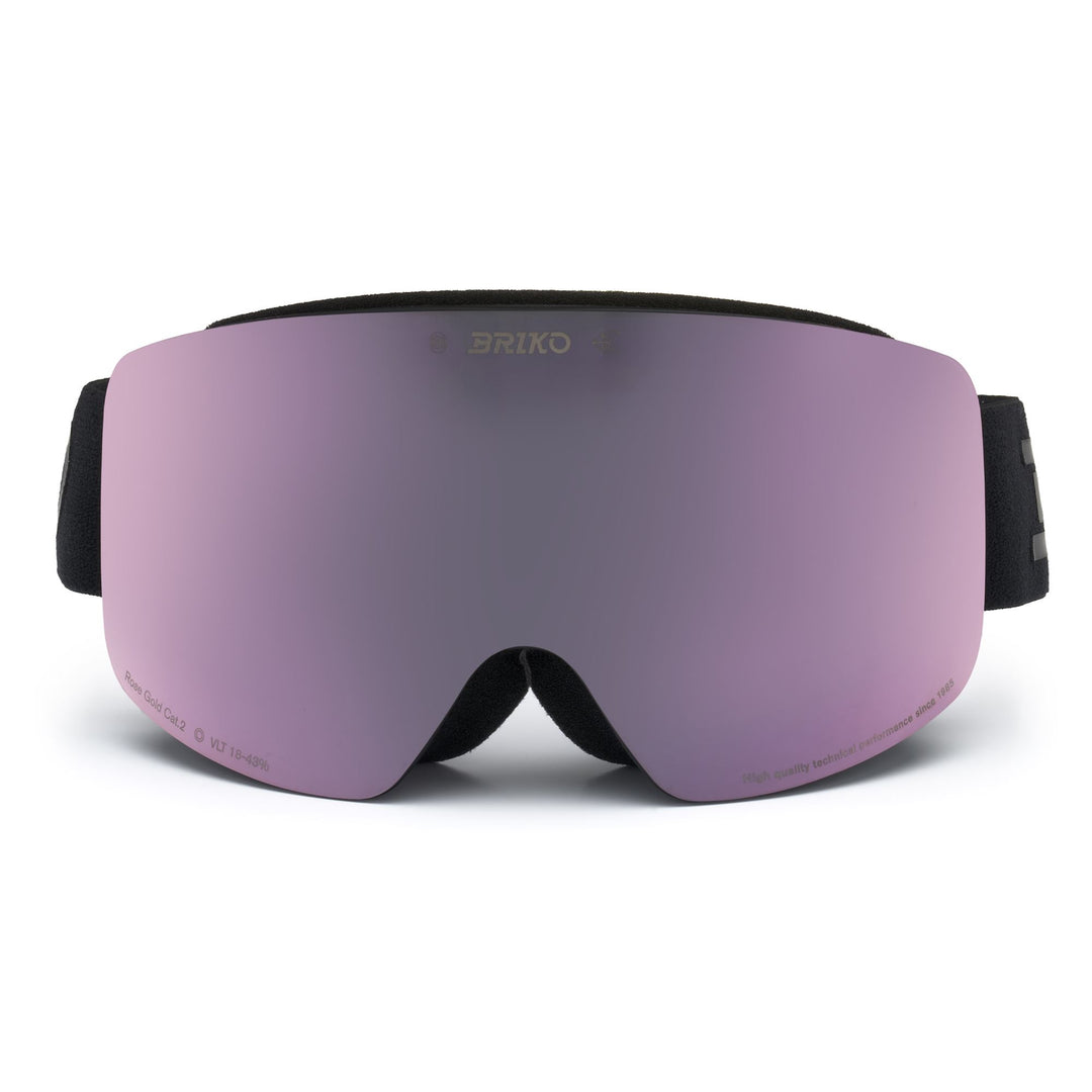 Unisex Black Ski Goggles with Magnetic Lens Change System 01