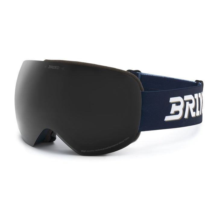 Maschera da sci unisex blu con protezione antiappannamento e UV 3