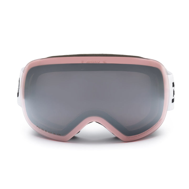 Lunettes de ski blanches unisexes avec traitement antibuée et protection UV 1