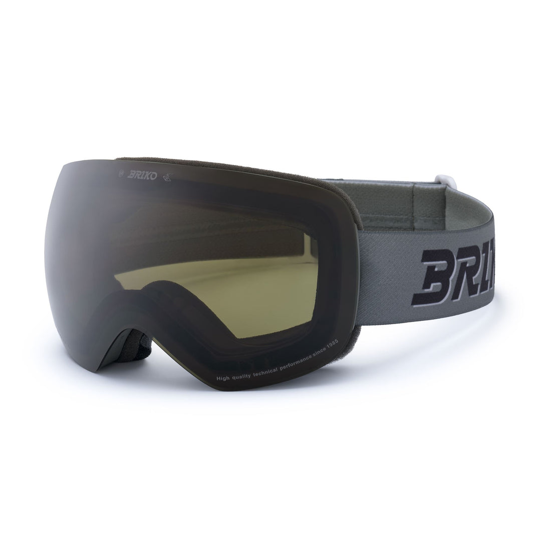 Unisex Grey Ski Goggles with Anti-Fog and UV Protection main