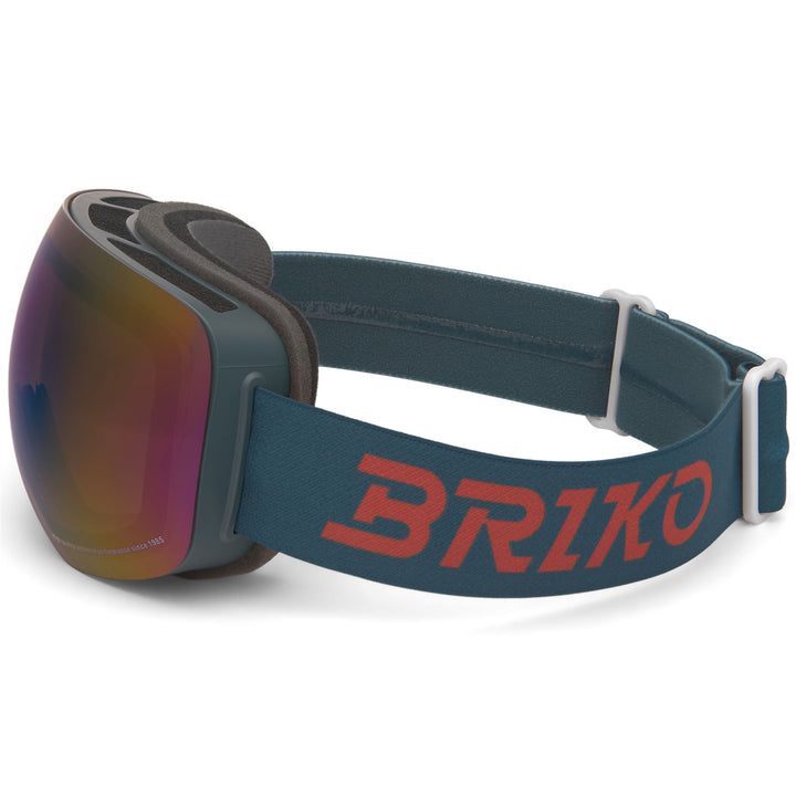 Unisex Petrol Green Ski Goggles with Anti-Fog and UV Protection 2
