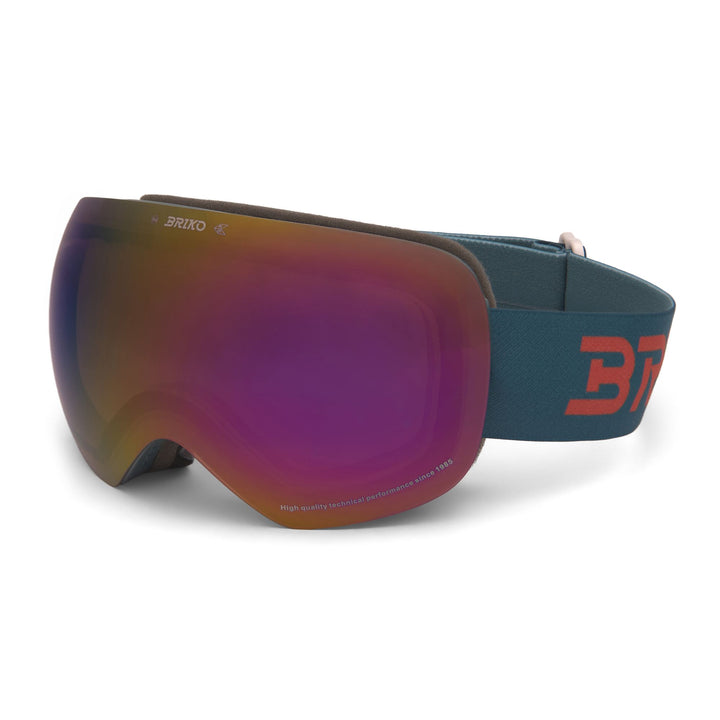 Unisex Petrol Green Ski Goggles with Anti-Fog and UV Protection 3