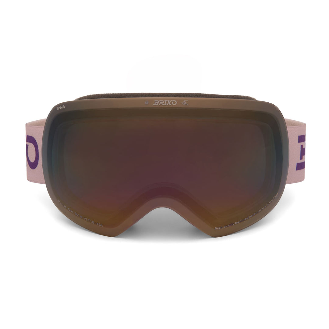 Beige Unisex Ski Goggles with Anti-Fog and UV Protection 01