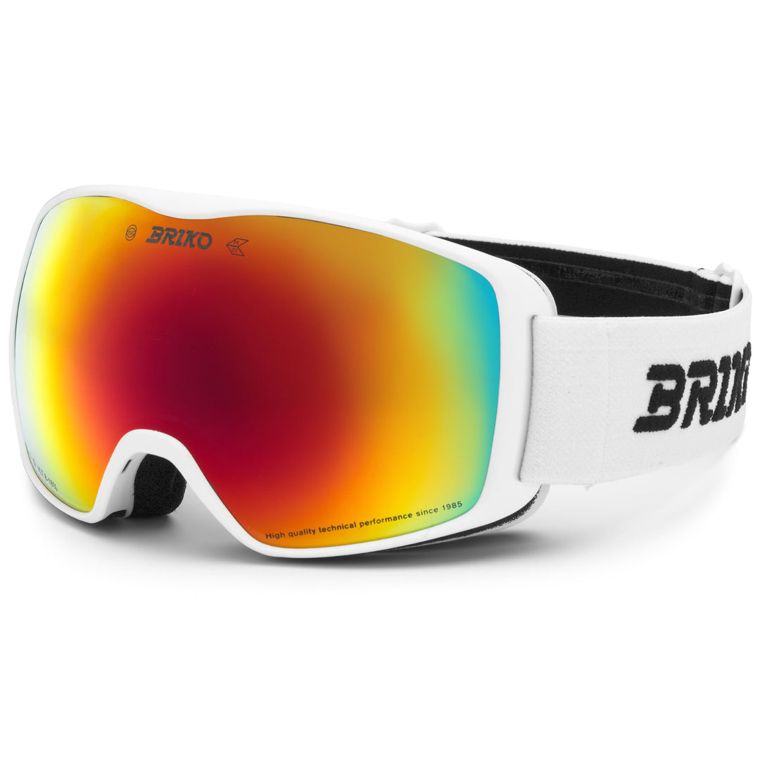 Unisex White Ski Goggles with Anti-Fog Technology main