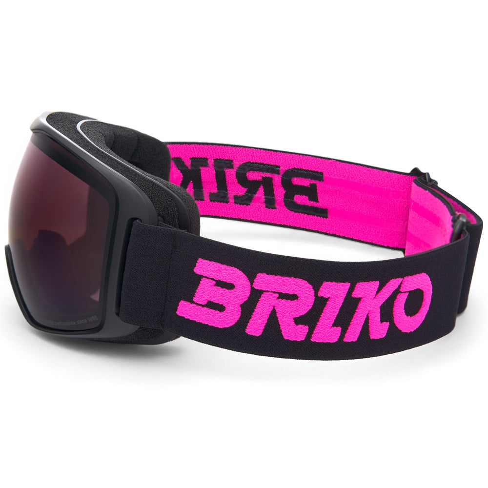 Unisex Black and Pink Ski Goggles with Anti-Fog Lens 02