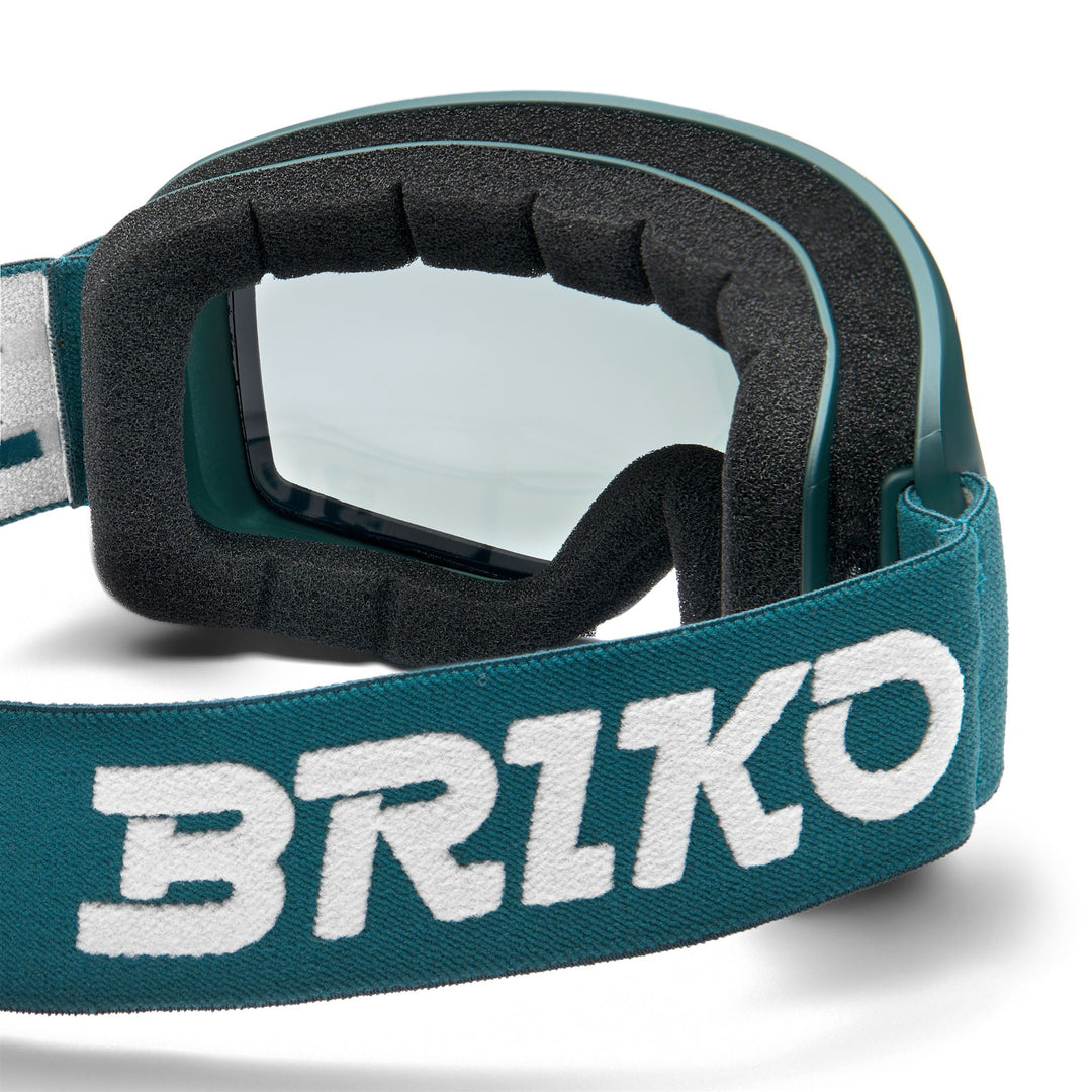 Unisex Petrol Green Ski Goggles with Anti-Fog Feature main