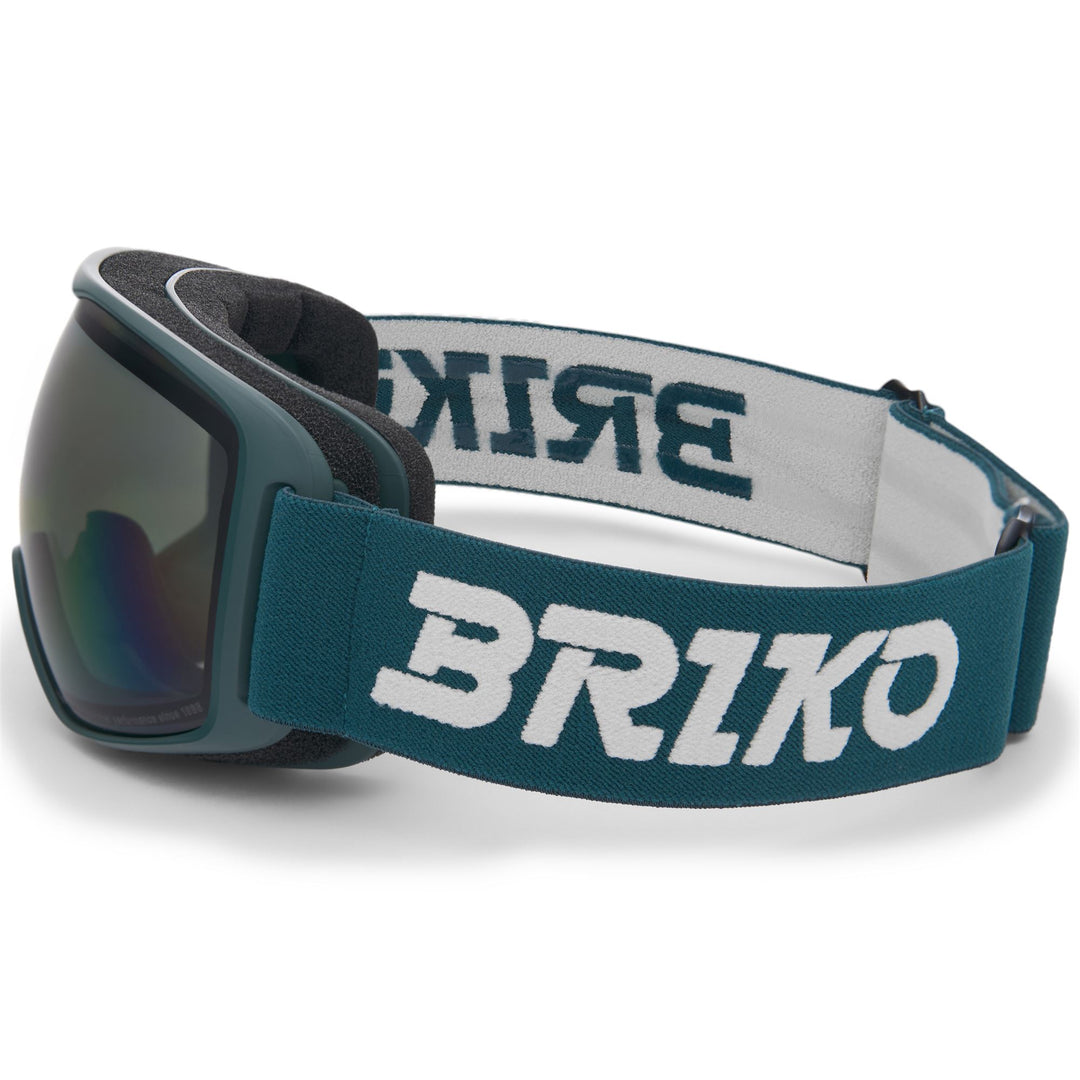 Unisex Petrol Green Ski Goggles with Anti-Fog Feature main