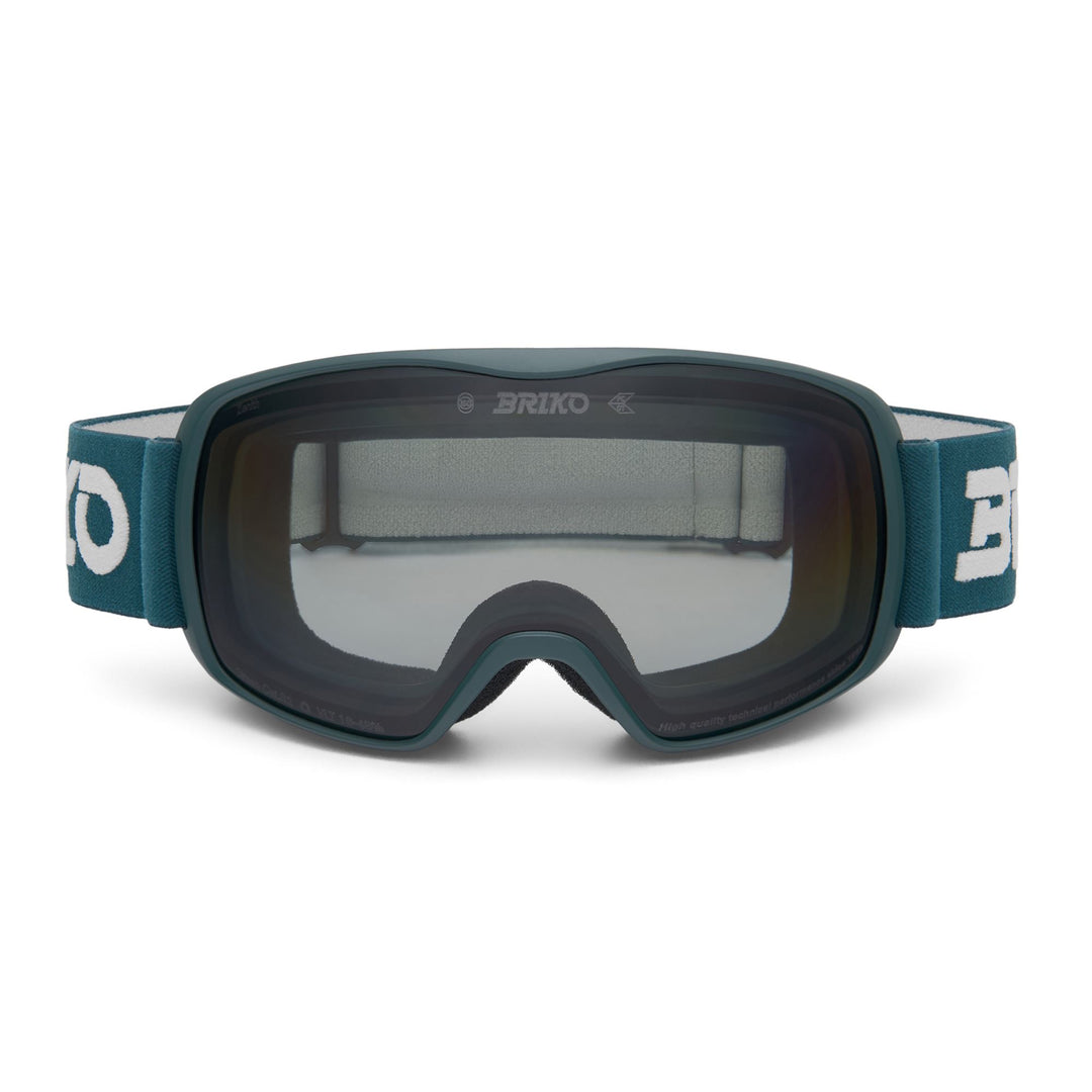 Unisex Petrol Green Ski Goggles with Anti-Fog Feature 01