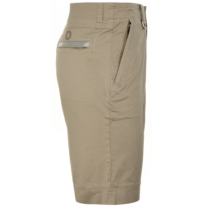 Pantaloncini da ciclismo urbani da uomo marroni con tasche 2