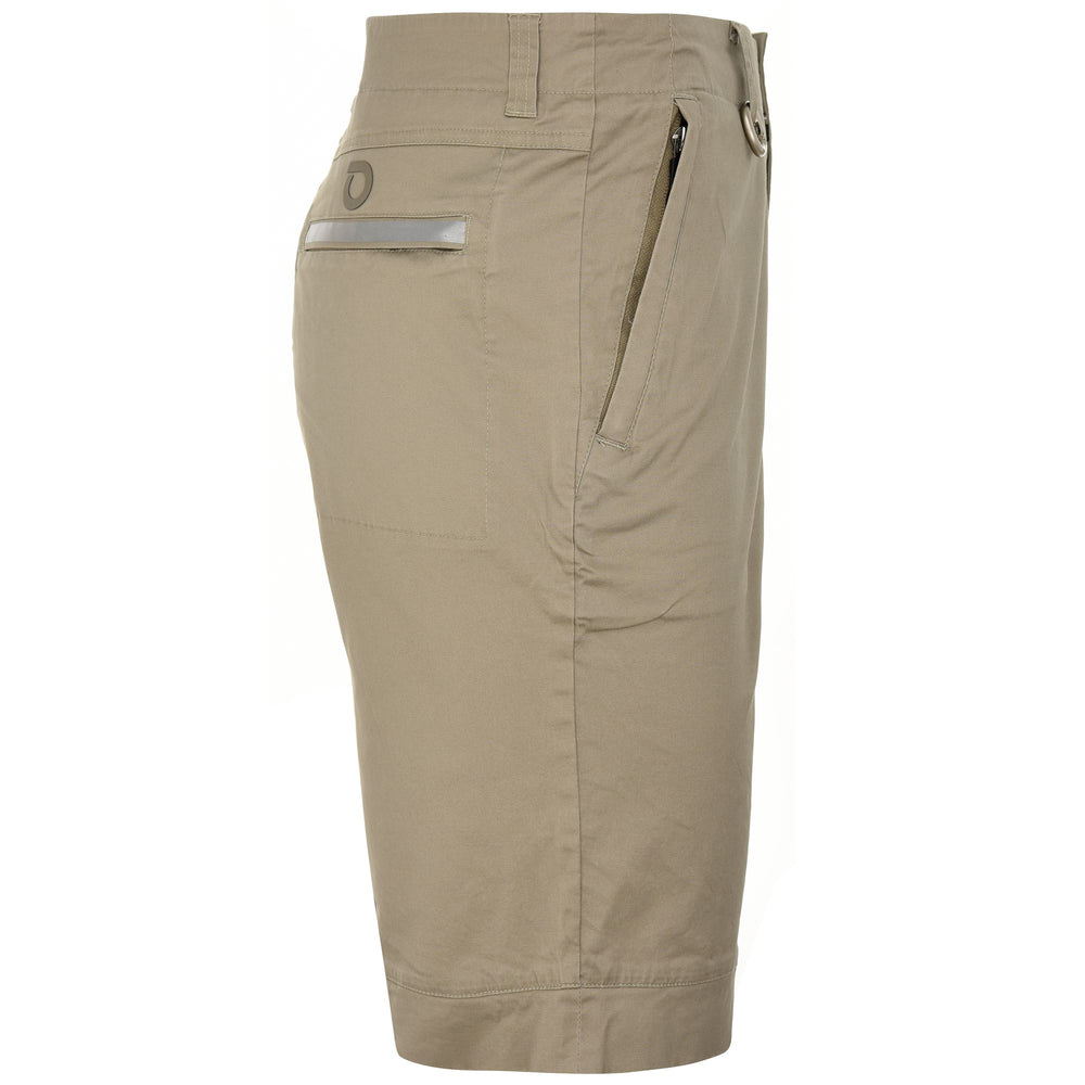 Pantaloncini da ciclismo urbani da uomo marroni con tasche 02