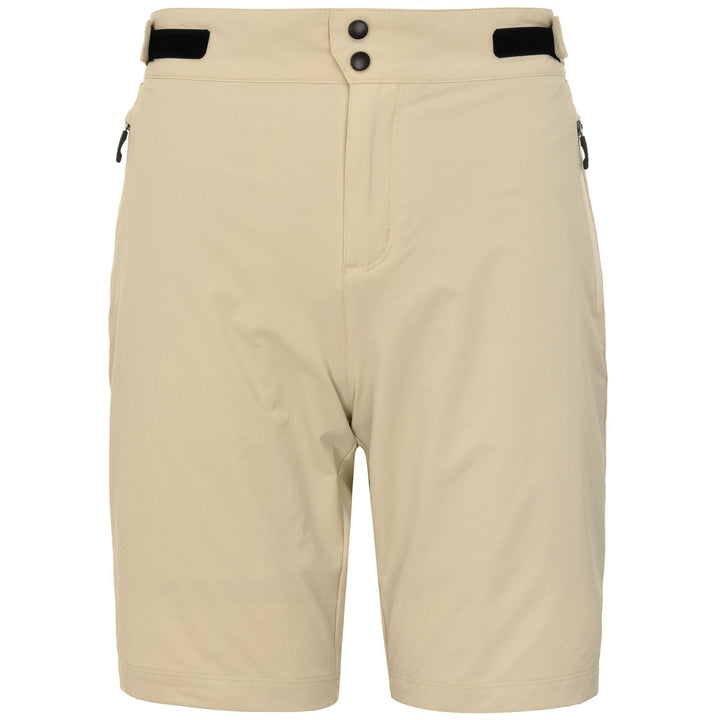 Beige Women's MTB Cycling Shorts with Padding 1