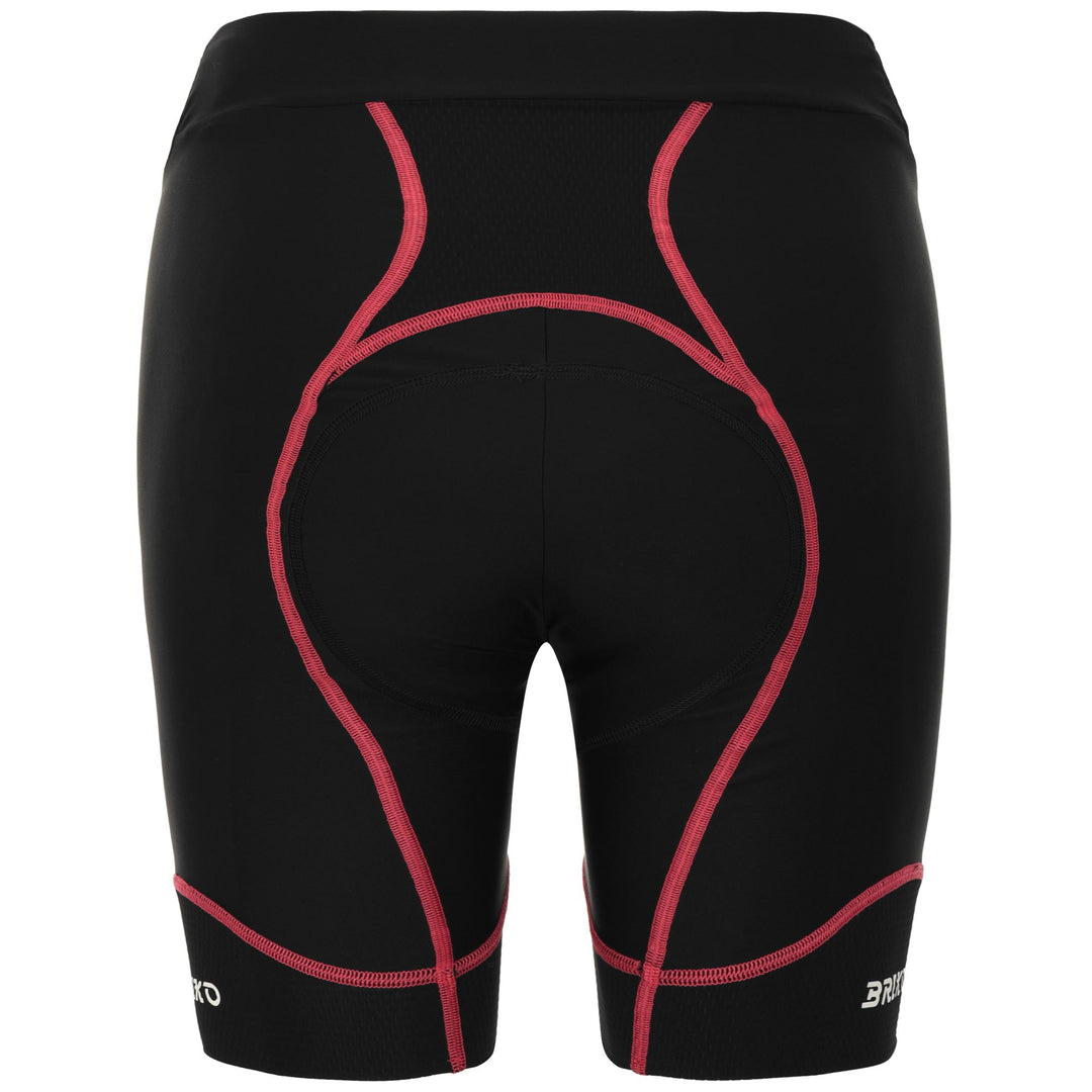 Black Women's Cycling Road Shorts with Ergonomic Padding main