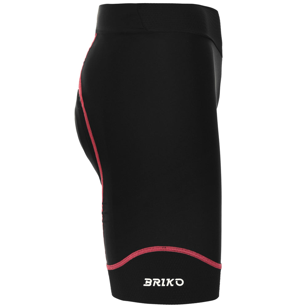 Black Women's Cycling Road Shorts with Ergonomic Padding 02