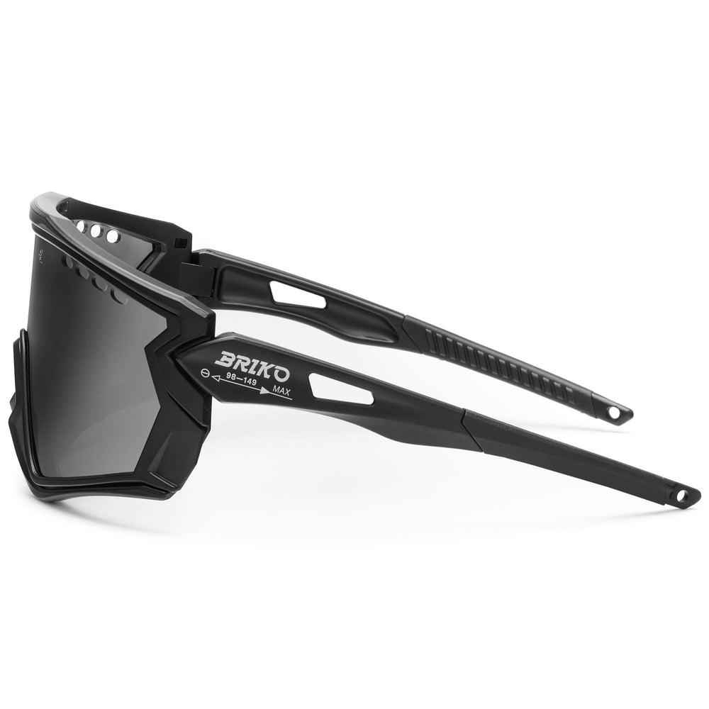 Black Ventilated Anti-Fog Cycling Sunglasses 02