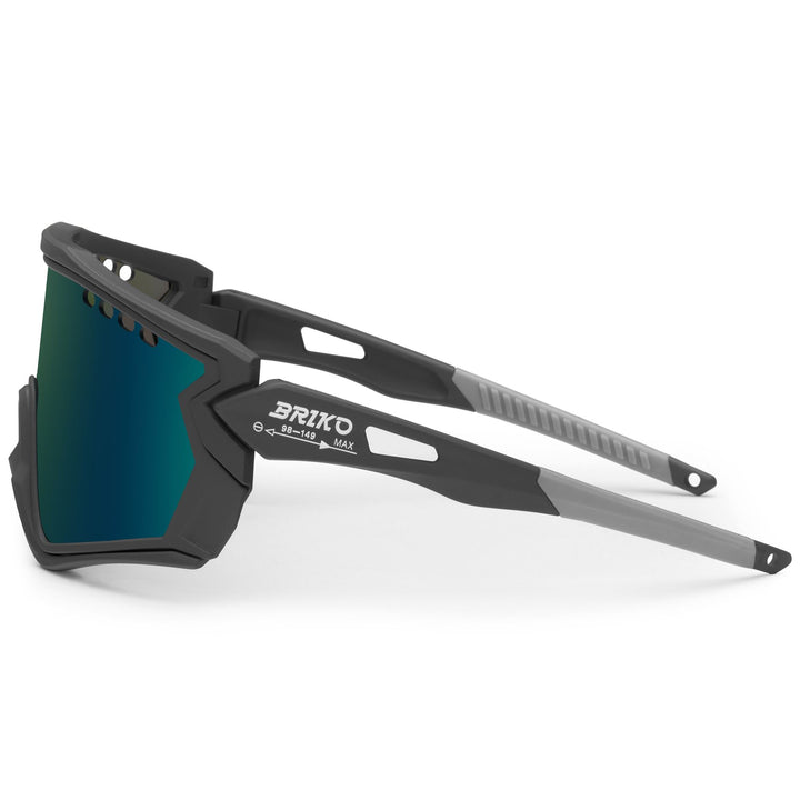 Unisex Grey Sunglasses with Anti-Fog and UV Protection for Sports 2