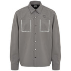 DISTRICT SHIRT - Shirts - Classic - Man - Grey Md Steel