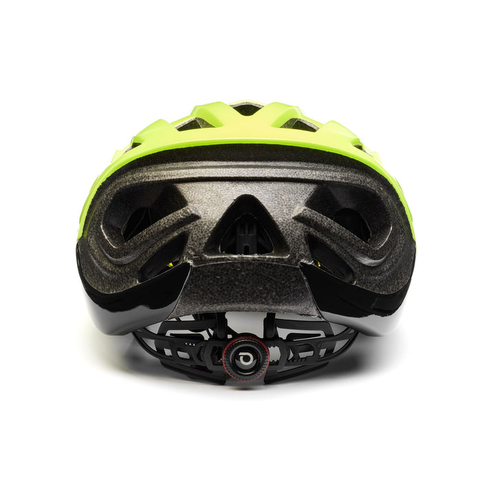 Casque de vélo unisexe léger jaune et noir pour VTT 4