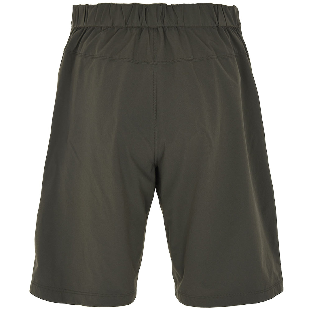 Pantaloncini da ciclismo MTB da uomo verdi con imbottitura main