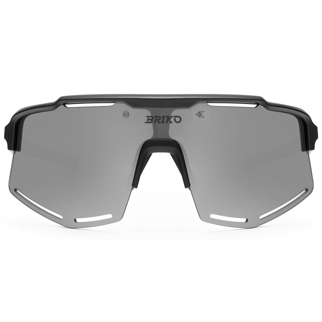 Unisex Black Sport Sunglasses with UV Protection and Adjustable Fit 01