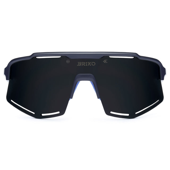 Lunettes de soleil de sport bleues unisexes avec protection UV et ajustement réglable 1
