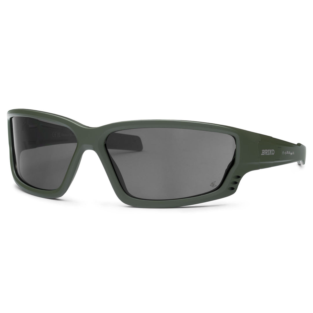 Lunettes de soleil de sport vertes unisexes pour les activités de plein air main