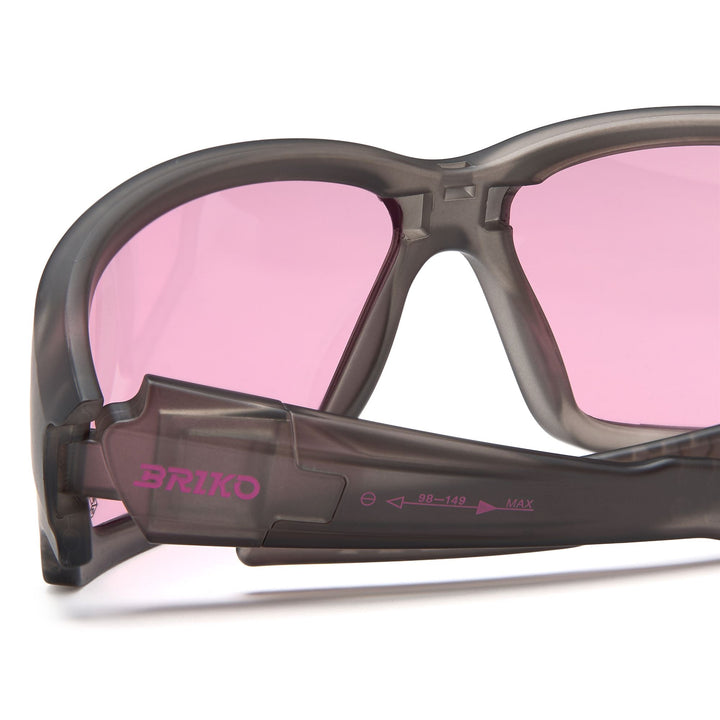Unisex Brown Sport Sunglasses for Maximum Coverage and Protection 4