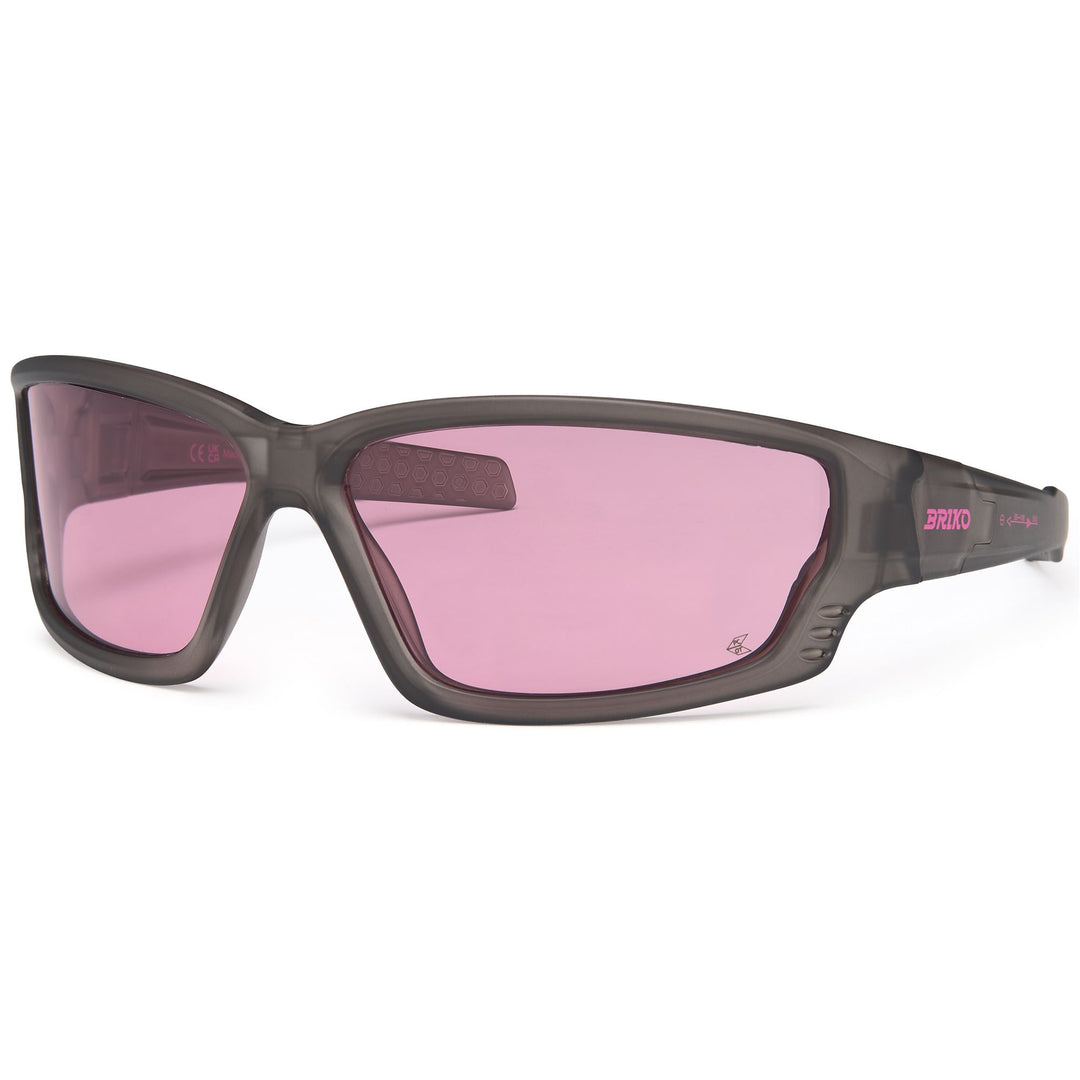 Unisex Brown Sport Sunglasses for Maximum Coverage and Protection main