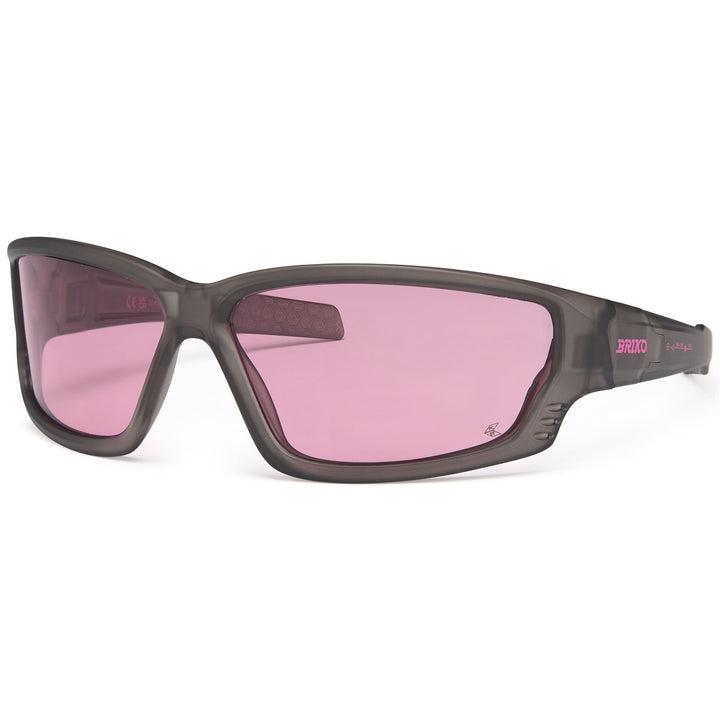 Unisex Brown Sport Sunglasses for Maximum Coverage and Protection 3