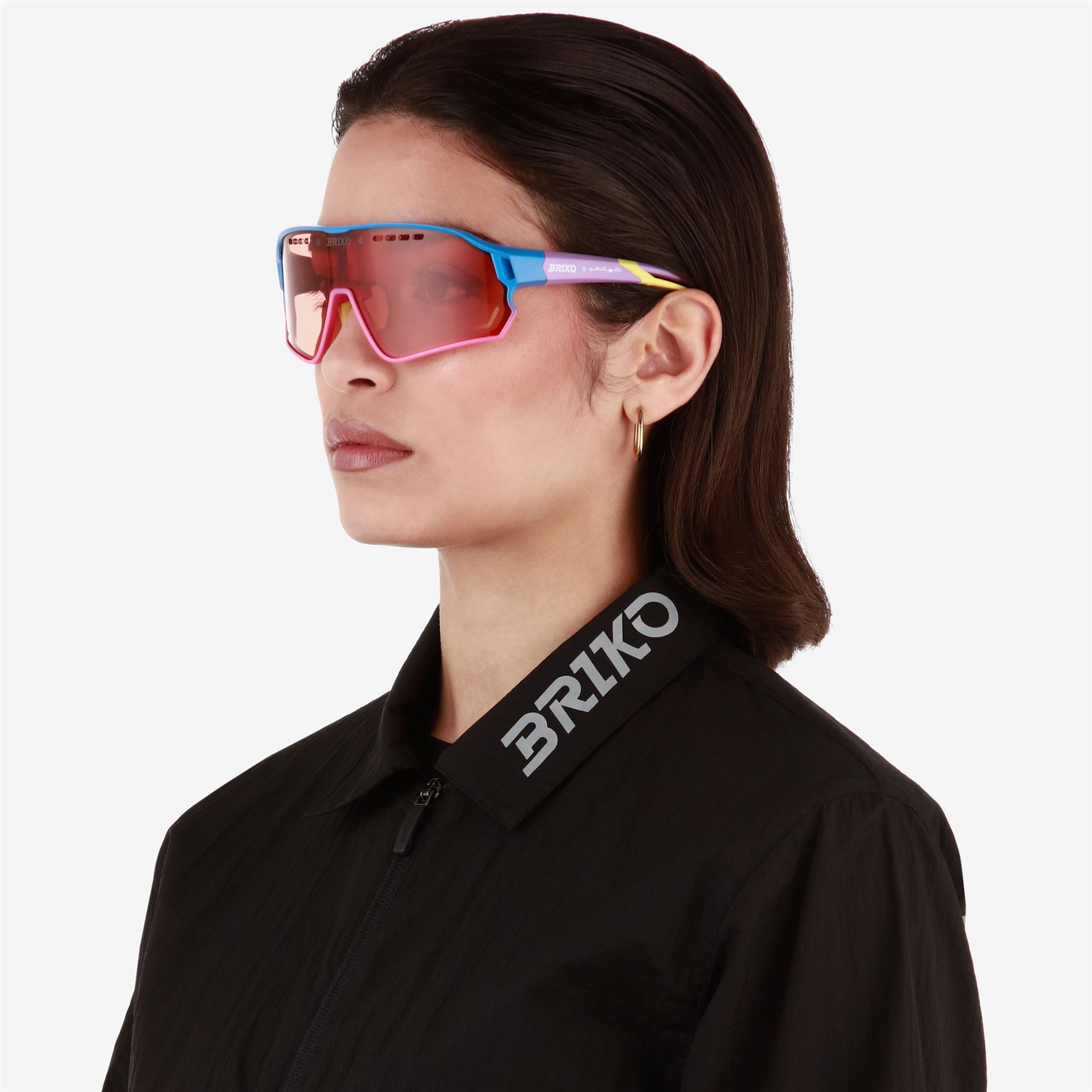 Glasses Unisex HALO Sunglasses Multicolour Rainbow Vintage - OR2