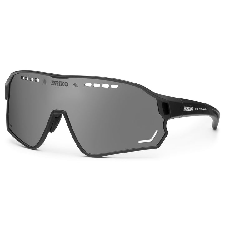 Lunettes de soleil de sport noires unisexes avec protection UV 3