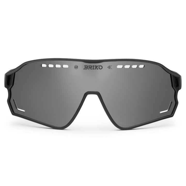 Lunettes de soleil de sport noires unisexes avec protection UV 1