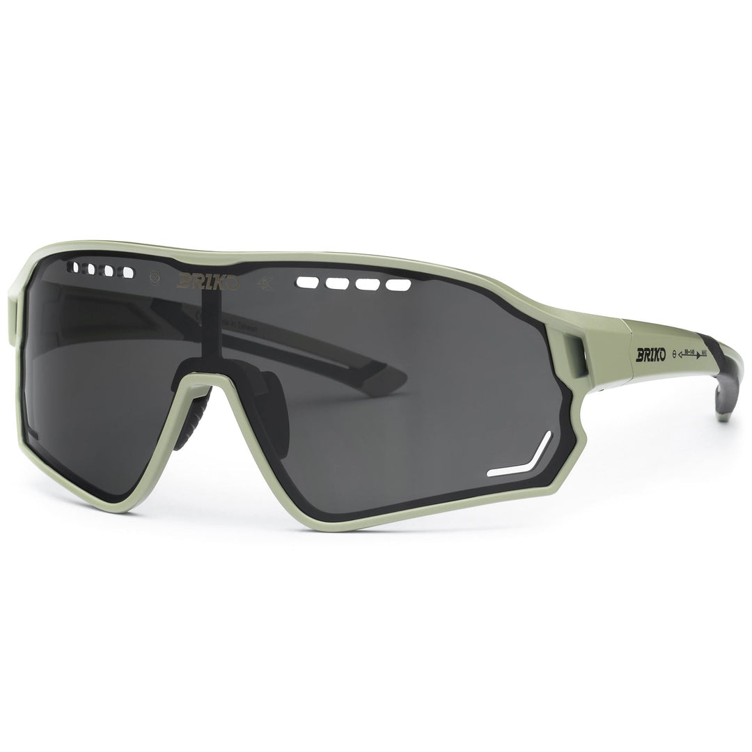 Lunettes de soleil jaunes unisexes avec protection UV et plaquettes nasales ajustables main