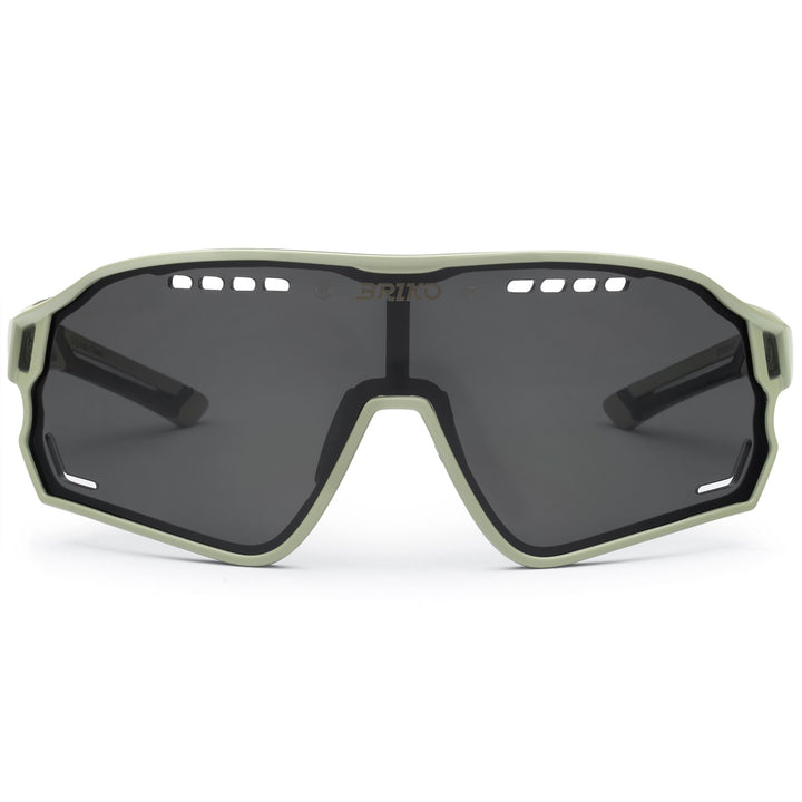 Lunettes de soleil jaunes unisexes avec protection UV et plaquettes nasales ajustables 1