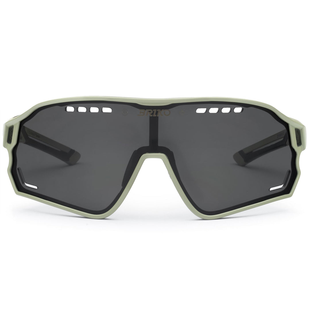 Lunettes de soleil jaunes unisexes avec protection UV et plaquettes nasales ajustables 01
