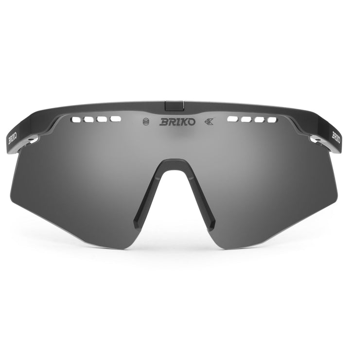 Lunettes de soleil noires unisexes avec protection UV et verres faciles à changer 1