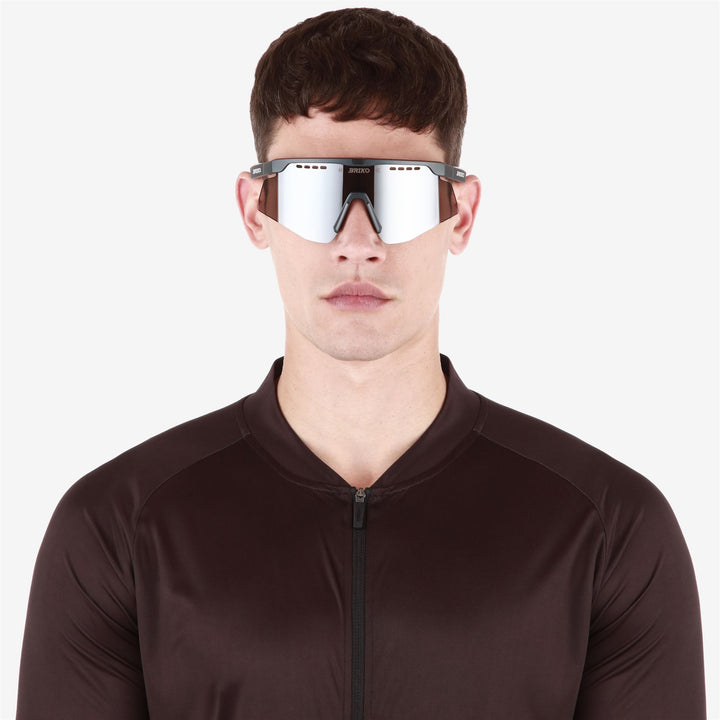 Lunettes de soleil noires unisexes avec protection UV et verres faciles à changer 5