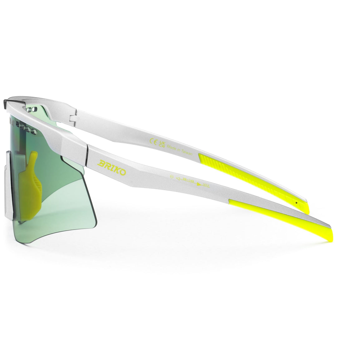 Unisex Grey and Silver Sunglasses with UV Protection and Lens Change System main
