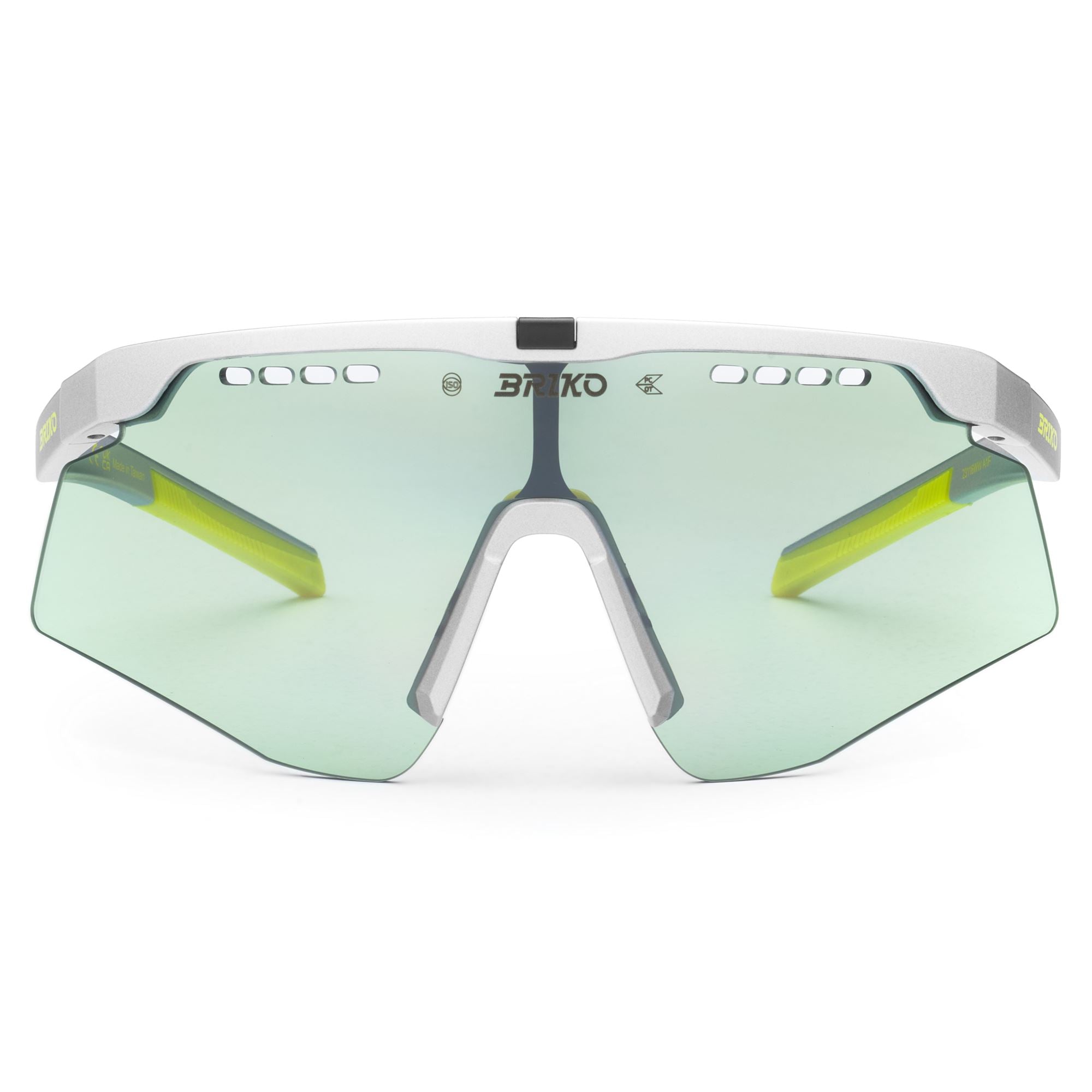 Glasses Unisex SHUTTLE Sunglasses Silver Metallic - G2