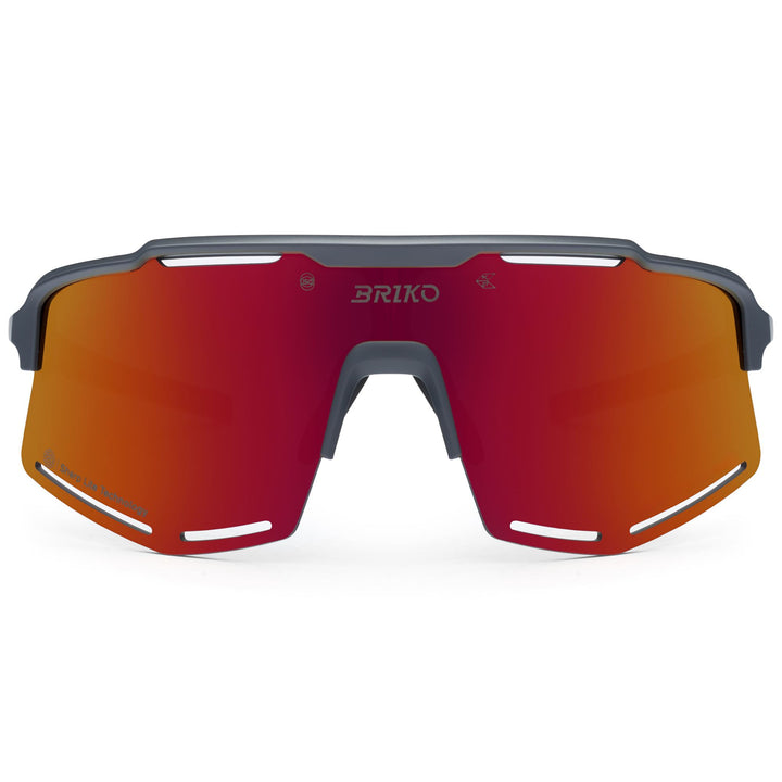 Unisex Grey Sport Sunglasses with UV Protection and Enhanced Contrast 1