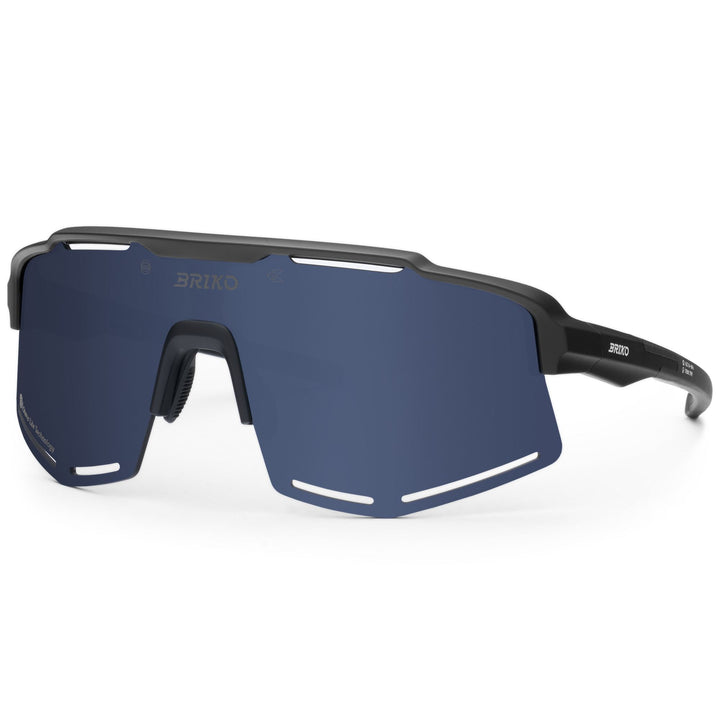 Unisex Black Sport Sunglasses with UV Protection and Adjustable Fit 3