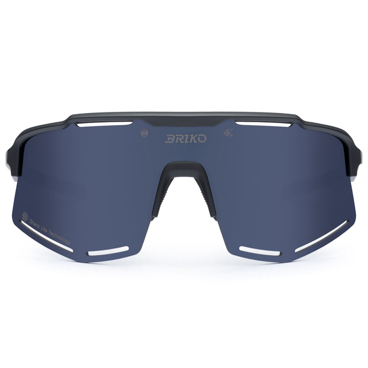 Unisex Black Sport Sunglasses with UV Protection and Adjustable Fit 1